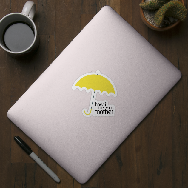 How I Met Your Mother Yellow Umbrella Logo by Ven's Designs